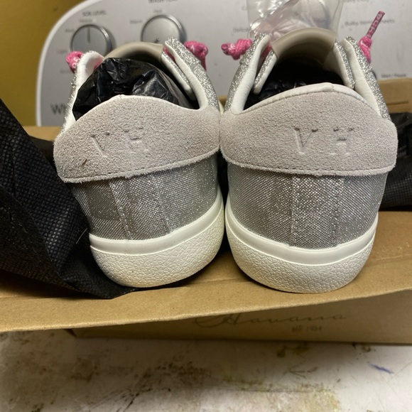 Vintage Havana Silver Glitter Checkered. - Picture 4 of 7